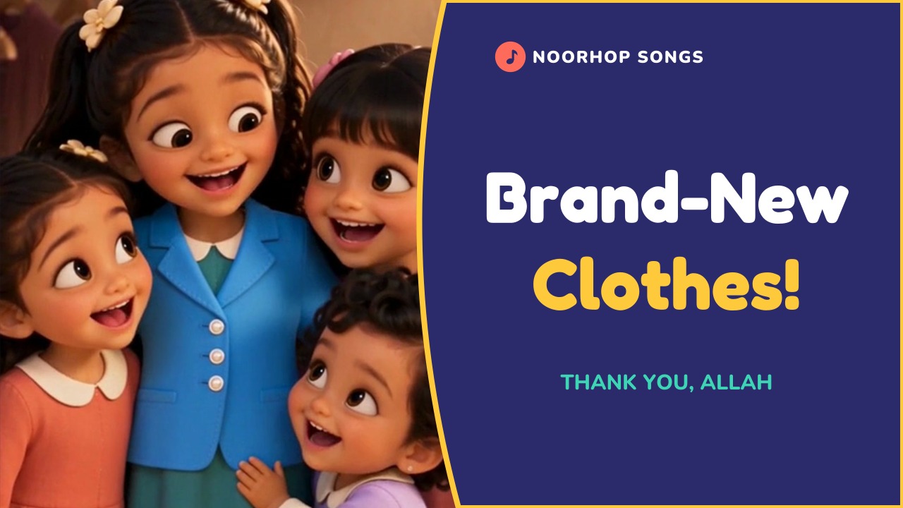 Brand-New Clothes – video for kids