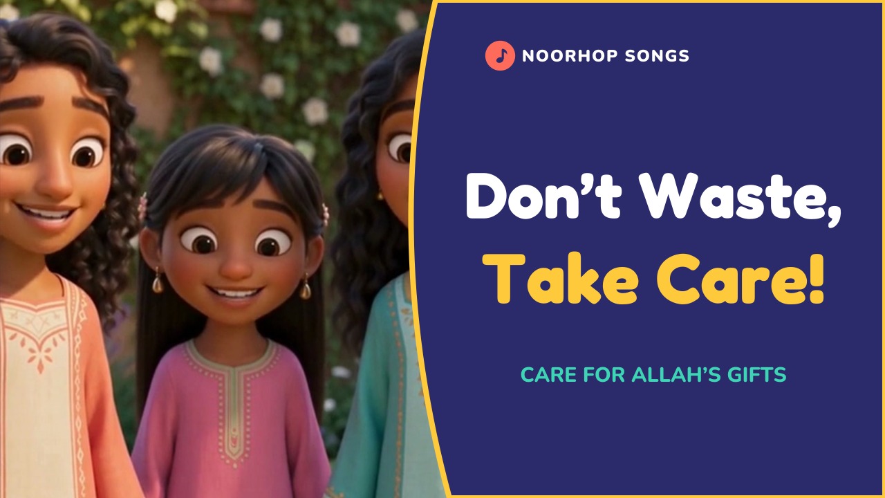 Don't Waste, Take Care! – video for kids