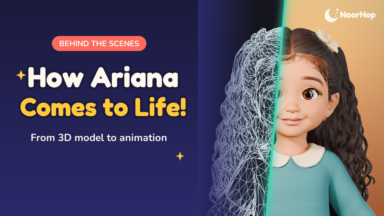 How Ariana Comes to Life – video for kids